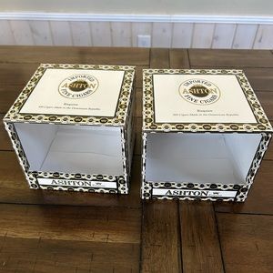 Ashton wooden cigar boxes